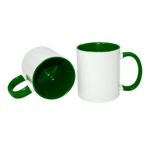 Hrnek 330ml tmavě zelený