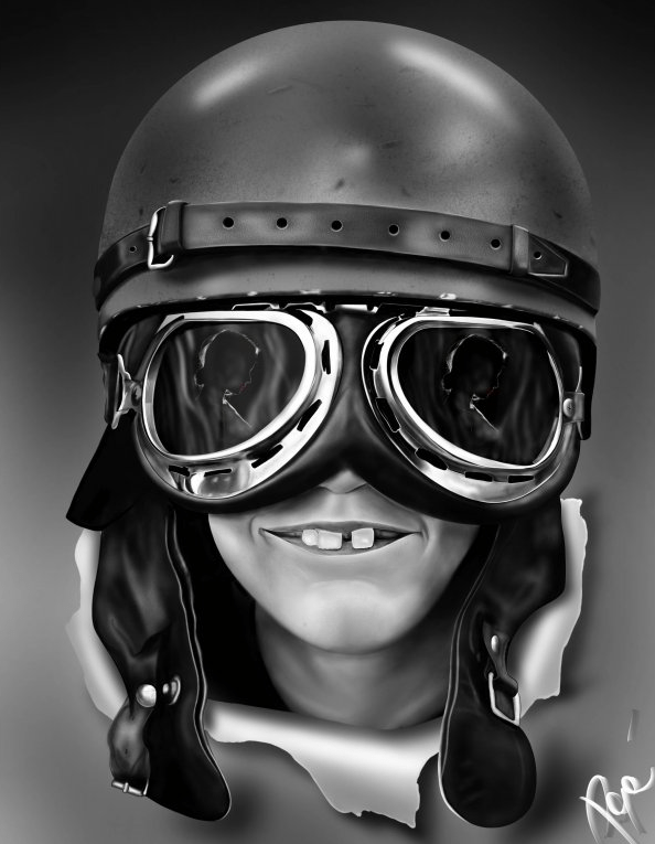 Obraz - Bad boy - malý pilot - PepéArt