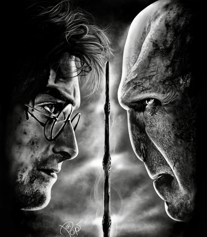 Obraz - Harry Potter vs Voldemort - PepéArt